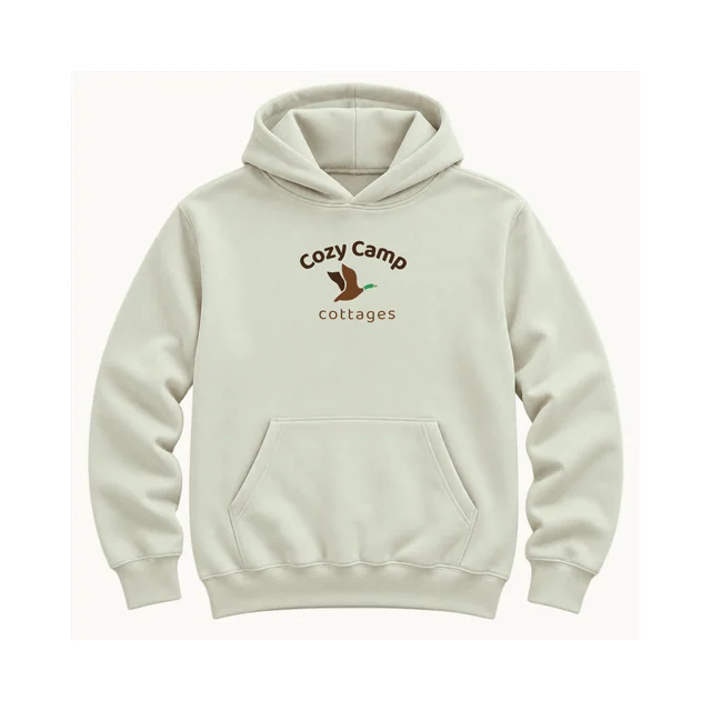 The Campfire Hoodie in Sage, front, product concept